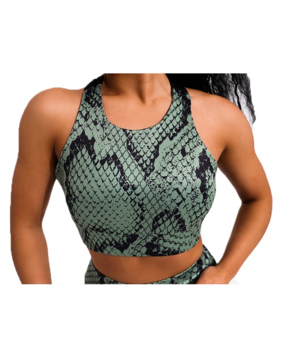 Women Color Print Yoga Set