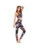 Women Color Print Yoga Set